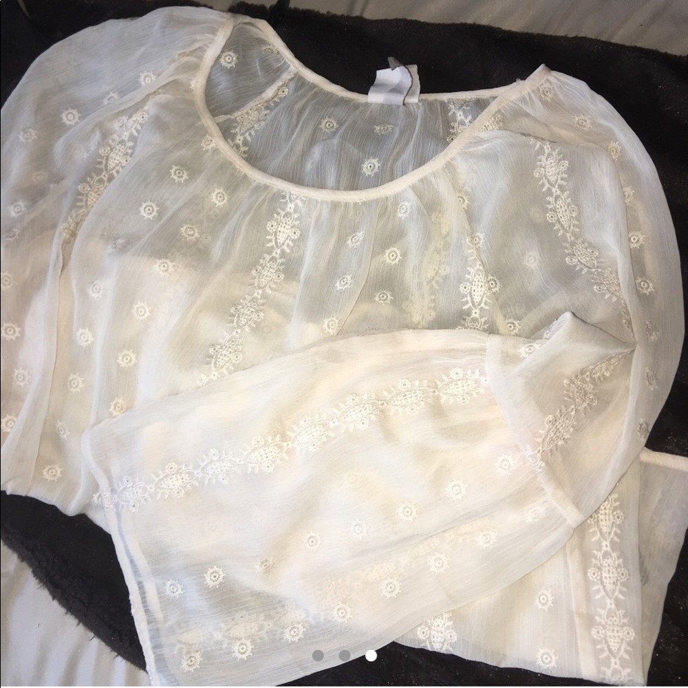 Mesh blouse